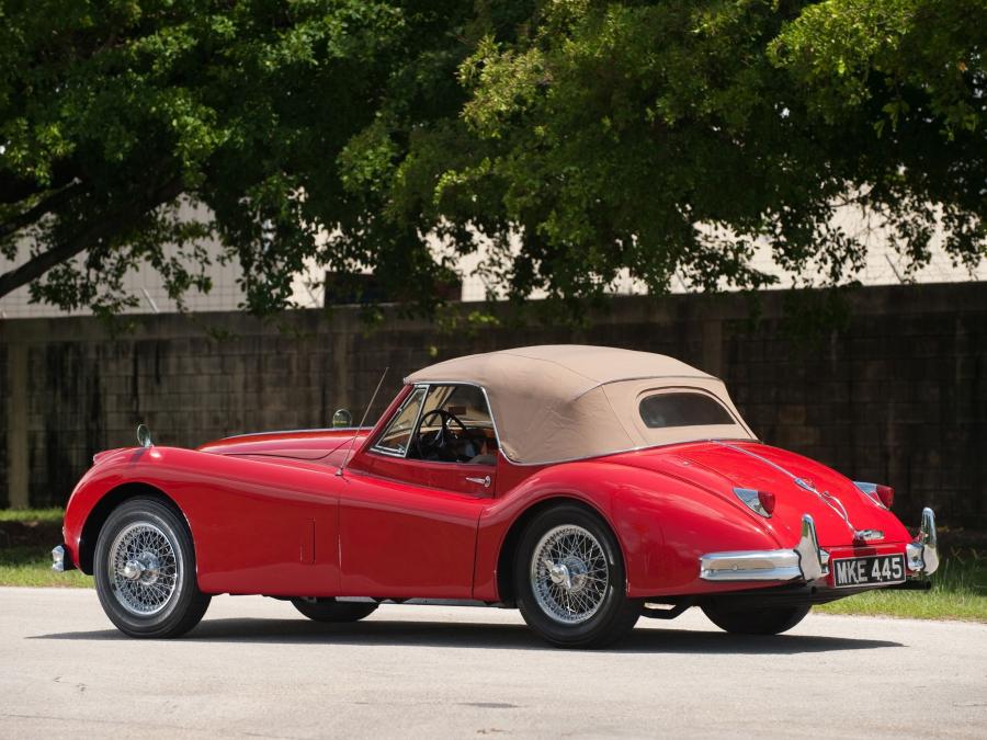  Jaguar XK140 Drophead Coupe 1954 года  (фото 18 из 21)